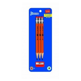 LAPIZ DE GRAFITO NORMA TRIANGULAR GIGANTE 3PZ