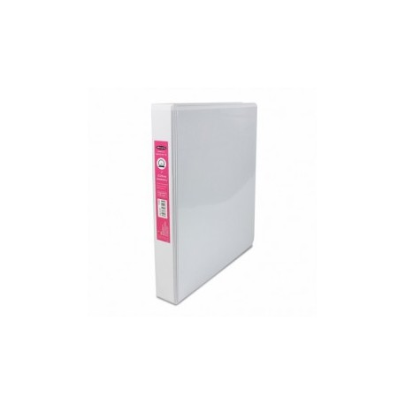 CARPETA VINIL PANORAMICA 361 CARTA BLANCA 1" ARILLO EN O 220HJ