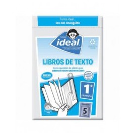 FORRO IDEAL LIBROS DE TEXTO 1 AÑO C/5PZ