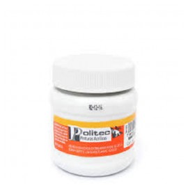 PINTURA PARA CARTEL POLITEC L 300 250ML 301 BLANCO