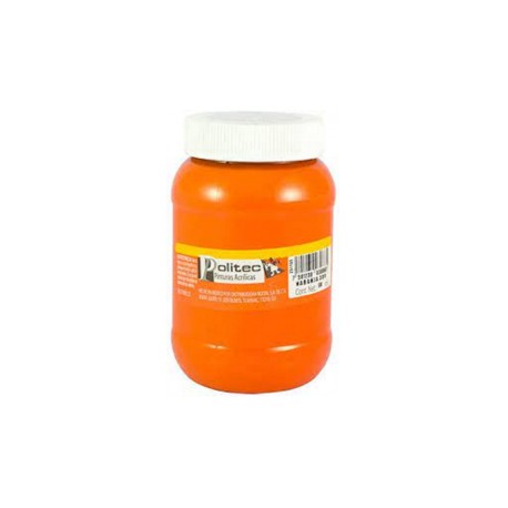 PINTURA CARTEL POLITEC L300 1000ML 308 NARANJA