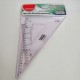 JUEGO DE ESCUADRAS MAPED C/GRADUACION SEMI PROFESIONAL25CM MAPED