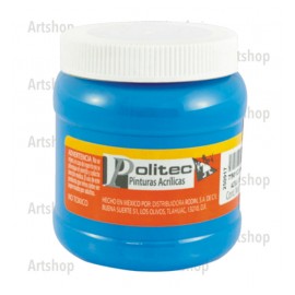 PINTURA CARTEL POLITEC L300 250ML 313 AZUL