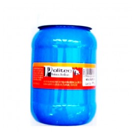 PINTURA CARTEL POLITEC L300 1000ML 313 AZUL CELESTE