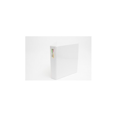 CARPETA VINIL CARTA KINERA 2.5" ARILLO EN (O) BLANCA