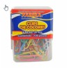 CLIP COLORES 28 MM 100 PZ PASCUA