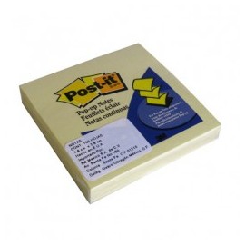 NOTAS ADHESIVAS 654 POST-IT 3X3" AMARILLA 100H