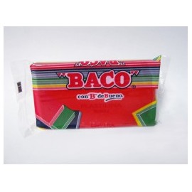 PLASTILINA MARQUETA BACO 140GRS ROJO