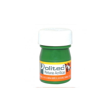 PINTURA CARTEL POLITEC L300 20ML 312 VERDE CLARO