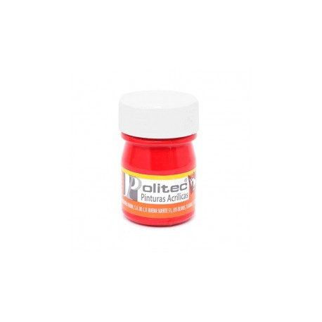 PINTURA CARTEL POLITEC L300 20ML 314 ROJO