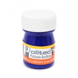 PINTURA CARTEL POLITEC L300 20ML 315 AZUL ULTRAMAR