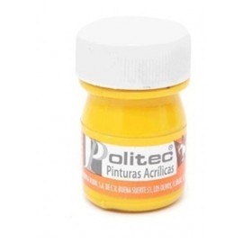 PINTURA CARTEL POLITEC L300 20ML 318 AMARILLO MEDIO