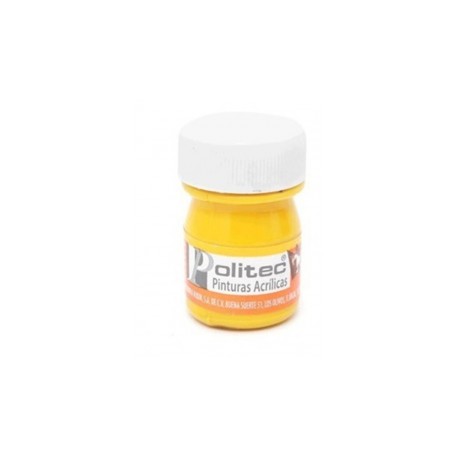 PINTURA CARTEL POLITEC L300 20ML 318 AMARILLO MEDIO