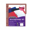 CARPETA T PRESSB CARTA MC ACCO C/BROCHE 8CMS SIN PERCALINA CAOBA