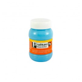 PINTURA CARTEL POLITEC L300 100ML 313 AZUL CELESTE