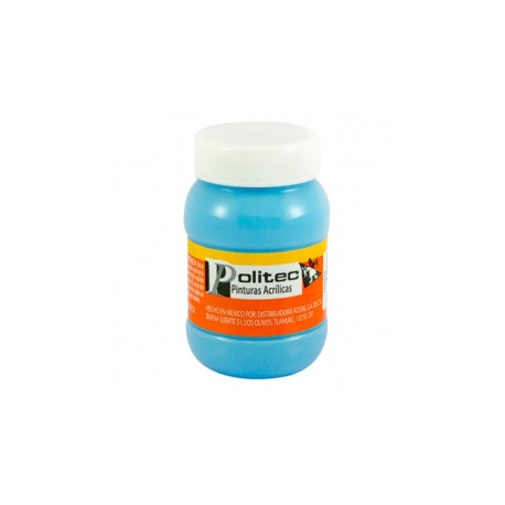 PINTURA CARTEL POLITEC L300 100ML (316) AZUL PASTEL