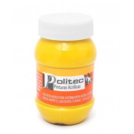 PINTURA CARTEL POLITEC L300 100ML (318) AMARILLO MEDIO