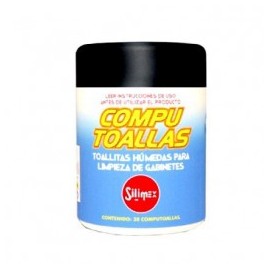 TOALLAS HUMEDAS ANTIESTATICAS 30PZ SILIMEX
