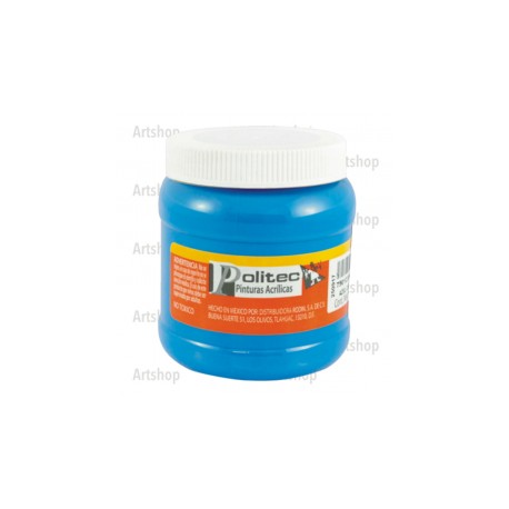 PINTURA CARTEL POLITEC L300 250ML 313 AZUL