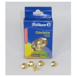 CHINCHETAS LATONADAS PELIKAN 100PZ