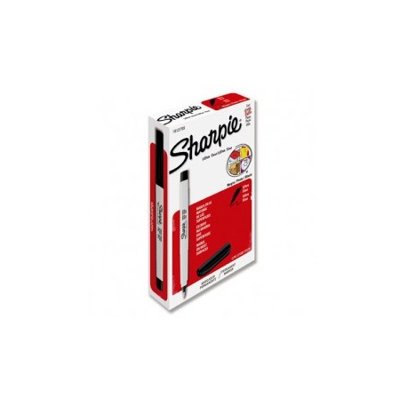 PLUMIN PERMANENTE SHARPIE ULTRAFINO NEGRO