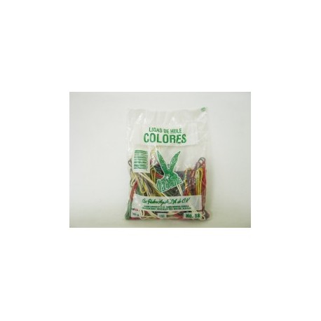 BOLSA DE LIGAS 100GRS DE COLOR No 10 Y 18 AGUILA