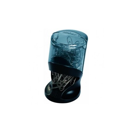 PORTACLIPS NEGRO MAPED CON 100 CLIPS