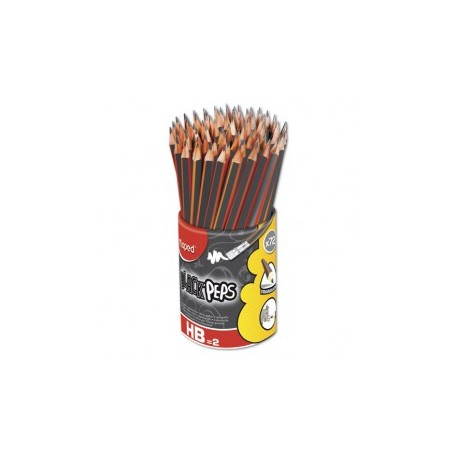 LAPIZ DE GRAFITO MAPED C/GOMA NO. 2 HB BLACK PEP’S (PIEZA)