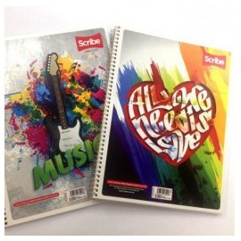 Cuaderno profesional cuadro chico mega plus 100 hojas