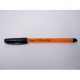 BOLIGRAFO PUNTO FINO 0.7MM PIN POINT NEGRO BARRIL AMARILLO (PIEZA)