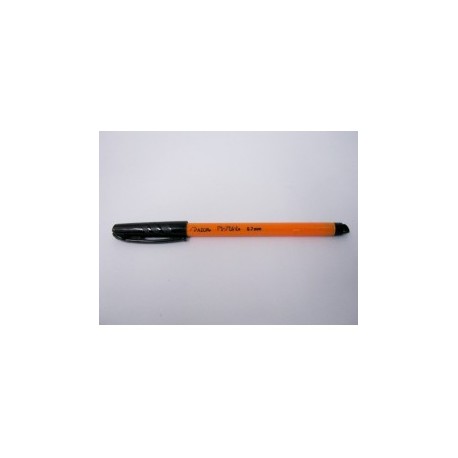 BOLIGRAFO PUNTO FINO 0.7MM PIN POINT NEGRO BARRIL AMARILLO (PIEZA)