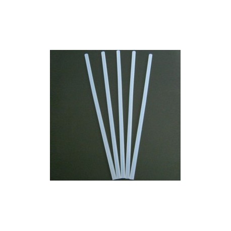 BARRA DE SILICON TRANSPARENTE DELGADO 7MMX25CMS