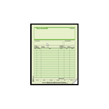POLIZA DE CHEQUE DUPLICADO CARTA 25JUEGOS PRINTAFORM