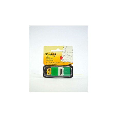 NOTAS ADHESIVAS 680 3 VERDE 2.5 X4.3" 50PZ BANDERITAS