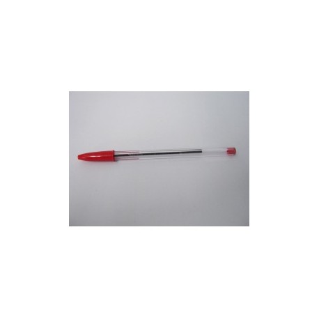 BOLIGRAFO BIC PUNTO MEDIANO ROJO CRISTAL DURA (PIEZA)