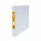 CARPETA VINIL PANORAMICA 386 CARTA BLANCA 0.5" ARILLO EN D 150HJ