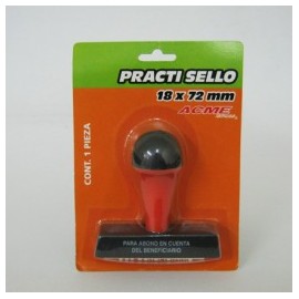 Practi sello abono en cuenta