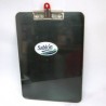 TABLA PLASTICA SABLON CLIP CARTA CON BROCHE NEGRA (Pieza)