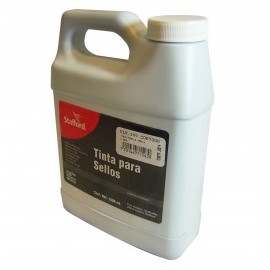 Tinta para sellos 1000ml azul