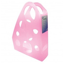 Revistero de plastico ibex imac rosa