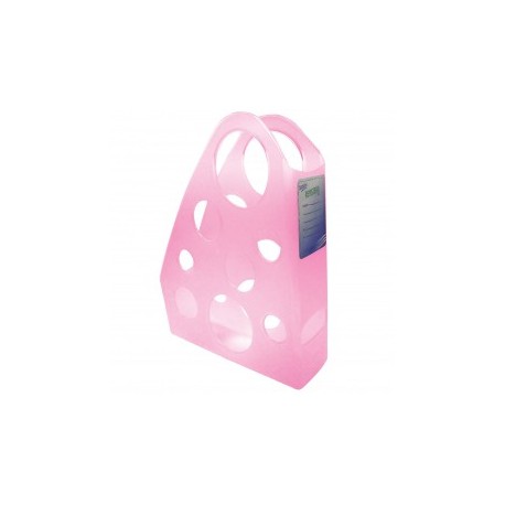 Revistero de plastico ibex imac rosa