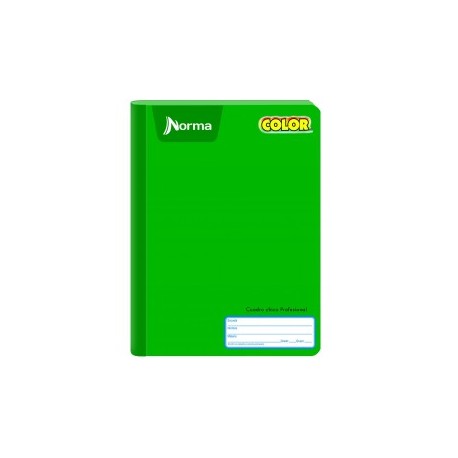 CUADERNO PROFESIONAL COSIDO NORMA COLOR 360 C7MM 100HJ (PIEZA)