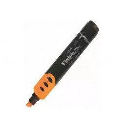 MARCADOR RESALTADOR AZOR VISION PLUS NARANJA PUNTA CINCEL (Pieza)