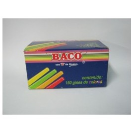 GISES BACO CON 150PIEZAS VARIOS COLORES (CAJA)