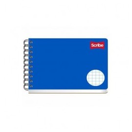 CUADERNO ITALIANO SCRIBE CUADRO GRANDE ESPIRAL 100 HOJAS CLASICO (PIEZA)