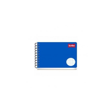 CUADERNO ITALIANO SCRIBE CUADRO GRANDE ESPIRAL 100 HOJAS CLASICO (PIEZA)