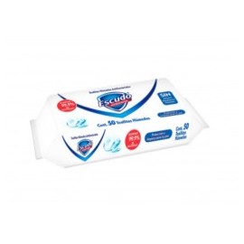 TOALLAS HUMEDAS ESCUDO ANTIBACTERIAL 50PZ