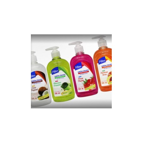 JABON LIQ. MANZANA 520ML C/DESPACHADOR
