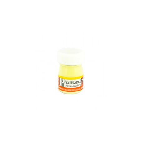 PINTURA CARTEL POLITEC L300 20ML 329 AMARILLO PASTEL (PIEZA)