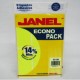 Etiqueta amarilla econopack 50x100mm